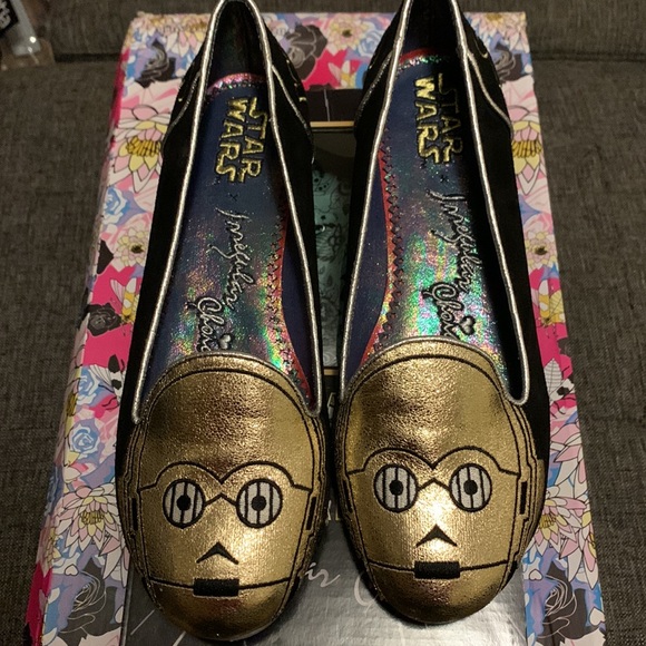 C3P0 irregular Choice flats sz 41 - Picture 2 of 4